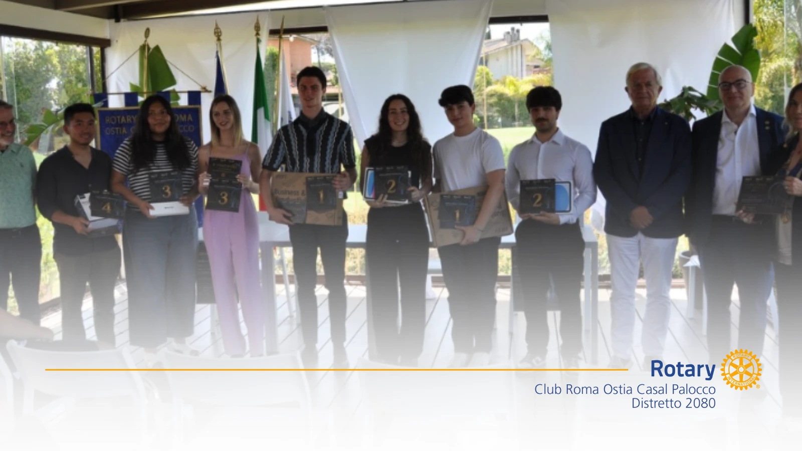 Cerimonia di premiazione del concorso INTELLIGENZA ARTIFICIALE PER LA PACE E LA SOSTENIBILITÀ