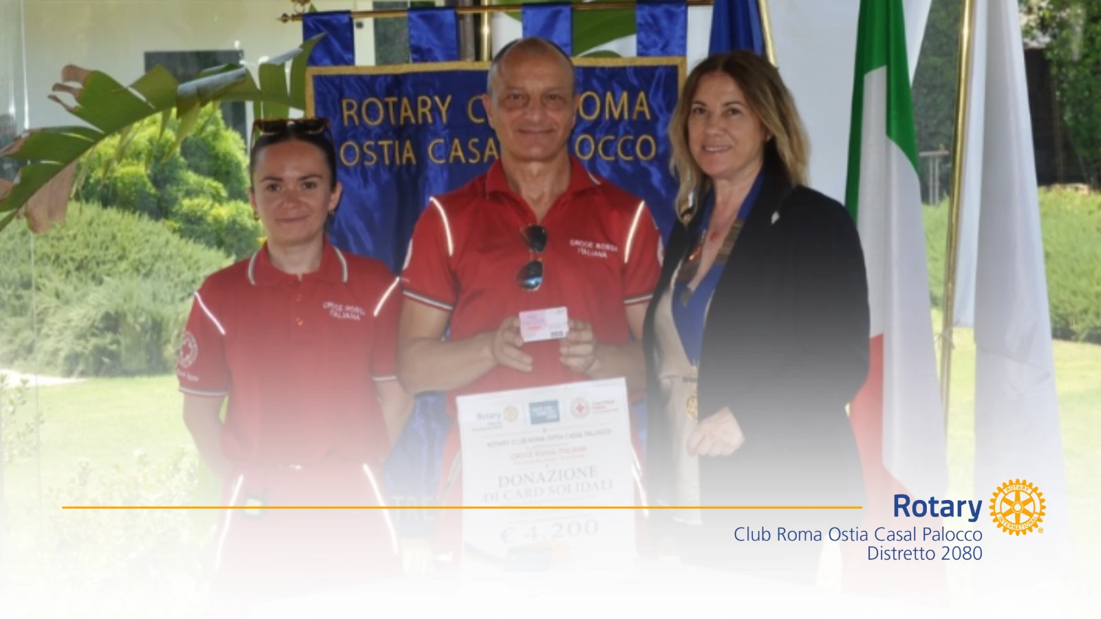 Progetto E-Card e consegna delle card al Comitato Municipio X di Roma – Croce Rossa Italiana